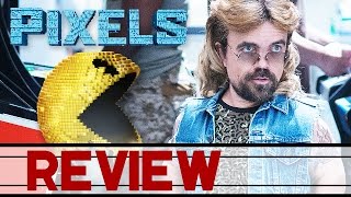 PIXELS Trailer Deutsch German amp Review Kritik HD  Adam Sandler Peter Dinklage [upl. by Lanctot]