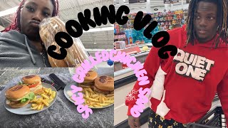 COOKING VLOG SPICY GRILLED CHICKEN SANDWHICH 💍👩🏾‍🍳👨🏿‍🍳🥪 [upl. by Hui]