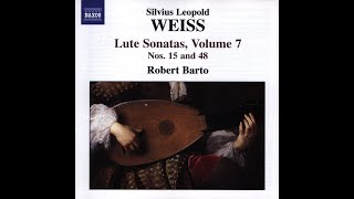 Silvius Leopold Weiss 16871750  Sonatas for lute Vol 79 Robert Barto [upl. by Tisdale345]