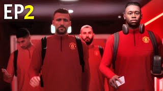 eFootball 24 Manchester United Career Mode Ep 2  BUYING BENZEMA [upl. by Koss]