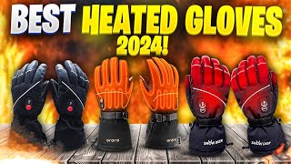 Best Heated Gloves in 2024  Must Watch Before Buying [upl. by Eidnyl]