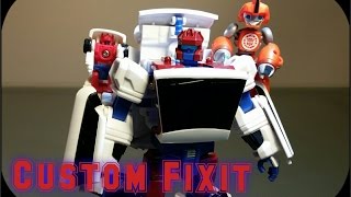 Transformers Custom Fixit OS ToyWorld Aurora [upl. by Ymmac]