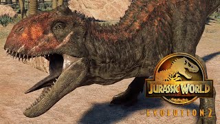 Carnotaurus vs Ceratosaurus Baryonyx Majungasaurus amp Metriacanthosaurus  JWE 2 4K 60FPS [upl. by Crofoot]