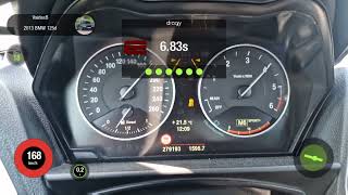 BMW F21 125d STAGE15 Dragy acceleration 100200 kmh ZERO smoke [upl. by Naji]