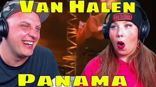 reaction To Van Halen  Panama Official Music Video THE WOLF HUNTERZ REACTIONS [upl. by Naryk]