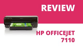 HP OfficeJet 7110 A3 Colour Thermal Inkjet Printer [upl. by Haimrej]