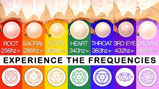 Pure Frequency Specific Sound Baths  30 Minutes Each Chakra  Singing Bowl Meditation Music  Relax [upl. by Beryl925]