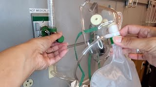 Oxygen Delivery Devices How to Give Oxygen [upl. by Gnauq]