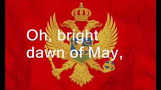 Crna Gora Montenegro National Anthem ORIGINAL with english subtitle [upl. by Ahseym222]