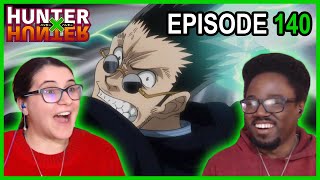 LEORIO PUNCHES GING  Hunter x Hunter Episode 140 Reaction [upl. by Eartnoed]