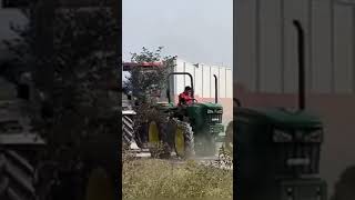 Swaraj 855 vs John Deere four wheel drive Rohit Jaiswal tution [upl. by Roseann]