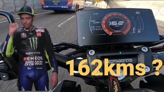 CF Moto NK 300  Velocidad final  Top Speed  GPS  CF Moto 300 NK [upl. by Igenia159]