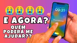 COMO RECUPERAR IPHONE INDISPONÍVEL INATIVO OU BLOQUEADO PASSO A PASSO [upl. by Anairotciv]