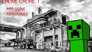 CACHE CACHE MAP USINE ABANDONNÉE  MINECRAFT PS4 FR [upl. by Eclud]