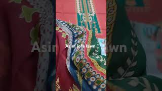 Asim jofa original lawn collection 2024 03181550612 [upl. by Kcirded]