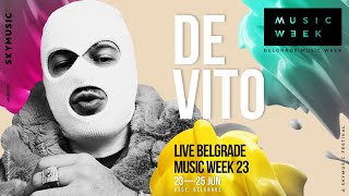 Devito  Mame mi LIVE I Belgrade Music Week 23 [upl. by Eneleh]