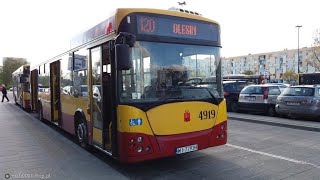 Jelcz M121I4 4919  Przejazd linia 126  ZTM Warszawa [upl. by Cowley]