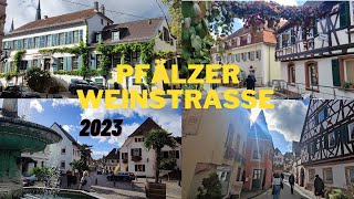 Urlaub in Deutschland 2023 Teil 14  Pfälzer Weinstraße Deidesheim und St Martin  Deidesheimer Hof [upl. by Wawro]