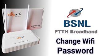 How to change bsnl wifi password I Bsnl wifi router ka password kaise change kare bsnl [upl. by Ecirtemed593]