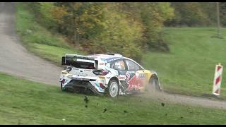 WRC Central European Rallye 2024  Saturday  Crash and Action  Many Offs  Munster OffRoad [upl. by Atilrep209]