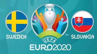 SWEDEN vs SLOVAKIA ᴴᴰ 18062021  UEFA EURO 2020  Matchday 2 Group E  PES 2021 🇸🇪 🏆 🇸🇰 [upl. by Graner]