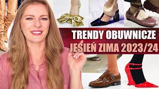 🍂 TRENDY OBUWNICZE JESIEŃ ZIMA 202324 🍂 TE BUTY BĘDĄ MODNE TENDENCJE MODOWE Z WYBIEGÓW CZ2 [upl. by Hadnama]