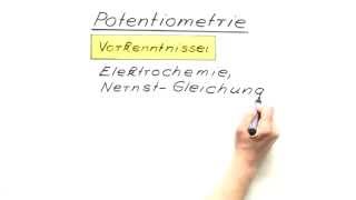 Potentiometrie  Chemie  Analytische Chemie [upl. by Leahciam]