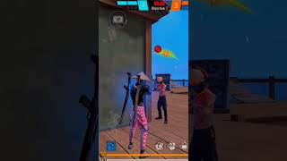 quick 1v2 hacker vs wot easy peasy one tap king freefirehighlights freefireclips freefire [upl. by Ainattirb]