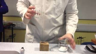 Endothermic reaction very VERY cool [upl. by Korns]