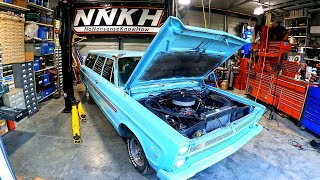 1965 Fury Wagon Gets A SNIPER 2 EFI  Update On Jens Civic  NNKH [upl. by Koy]