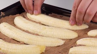 Mettez 10 moitiés de bananes sur le gâteau Ça en jette [upl. by Ablem]