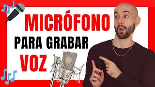 ✅ Qué MICRÓFONO COMPRAR para GRABAR VOZ ✅🎤🔴Recomendado por un técnico de sonido titulado😉2023 [upl. by Eintroc204]