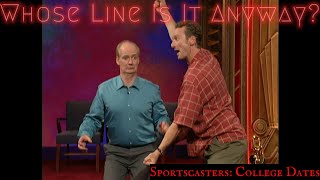 Sportscasters College Dates Whose Line Is It Anyway  Classic [upl. by Edwyna]