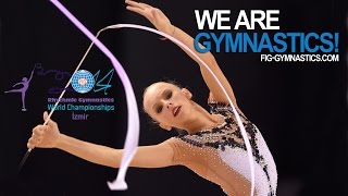 2014 Rhythmic Worlds Izmir TUR  Yana KUDRYAVTSEVA the most Elegant We are Gymnastics [upl. by Anoj]