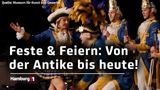 So feiert man Feste Eine Museumsausstellung führt von der Antike bis in die Neuzeit [upl. by Akerdal]