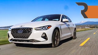 2020 Genesis G70 33T AWD Review  The Twin Turbo Korean AMG Competitor [upl. by Sitnik]