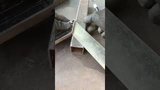 welding tricks for table post connections [upl. by Pauletta]