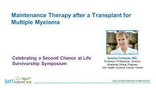 Maintenance Therapy after a Transplant for Multiple Myeloma [upl. by Joellen]