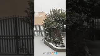 Temporale di neve Ceglie Messapica Salento  Puglia  4 Gennaio 2019 [upl. by Burrow]