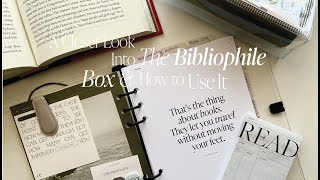 The Bibliophile Box  A Closer Look  Cloth amp Paper  HowTo [upl. by Maxama247]