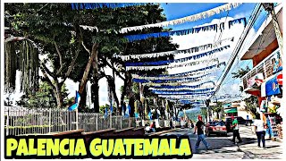 Recorrido por las CALLES DE PALENCIA  GUATEMALA [upl. by Ahtanamas]