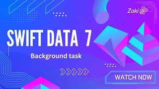 SwiftData background task 7 Arabic [upl. by Rebliw]