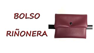 BOLSO RIÑONERA Fácil y Rápido 💥 PIN  PAN  PUN [upl. by Annoiek]