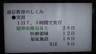 2025年入学 No12 精神保健福祉士の実習 [upl. by Anelas]