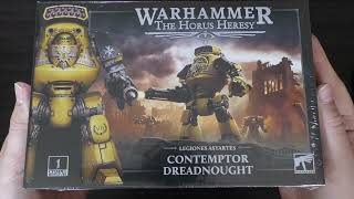 Contemptor Dreadnought  Unboxing HH [upl. by Shifrah]