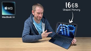 NEW M3 MacBook Air  Hands On First Impressions [upl. by Aninotna254]