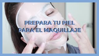 Cómo preparar la piel para el maquillaje  Anna Sarelly [upl. by Hayne]