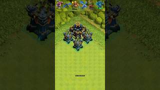 triple multi Archer Tower amp Town Hall 17 vs All Troops  💀🔥clashofclans coc shorts [upl. by Graehme]