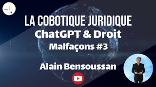 LA COBOTIQUE JURIDIQUE  LES MALFAÇONS [upl. by Akemed]