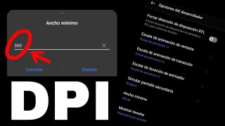 como activar el dpi en Android  como subir el dpi del celular  Aumentar la Sensibilidad 2022 [upl. by Orabel]